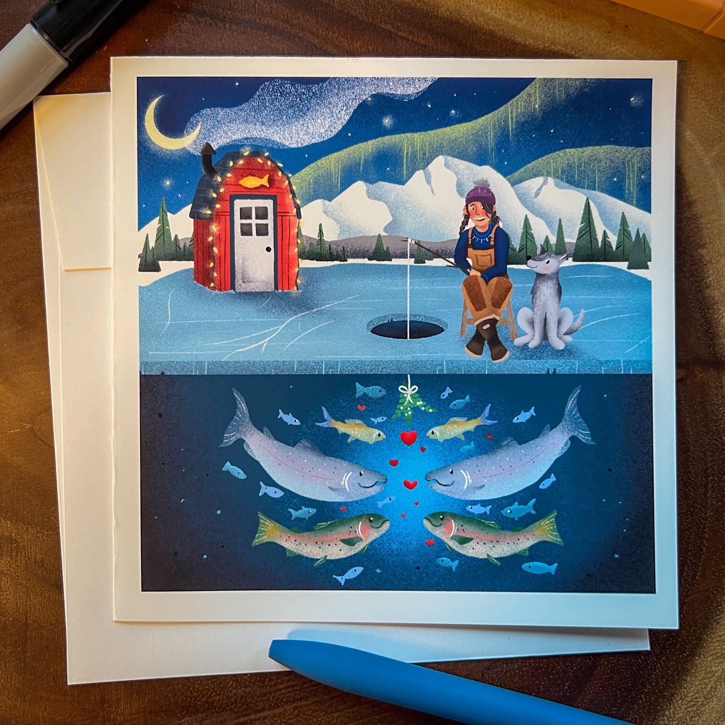 Catch of the Season - Greeting Card