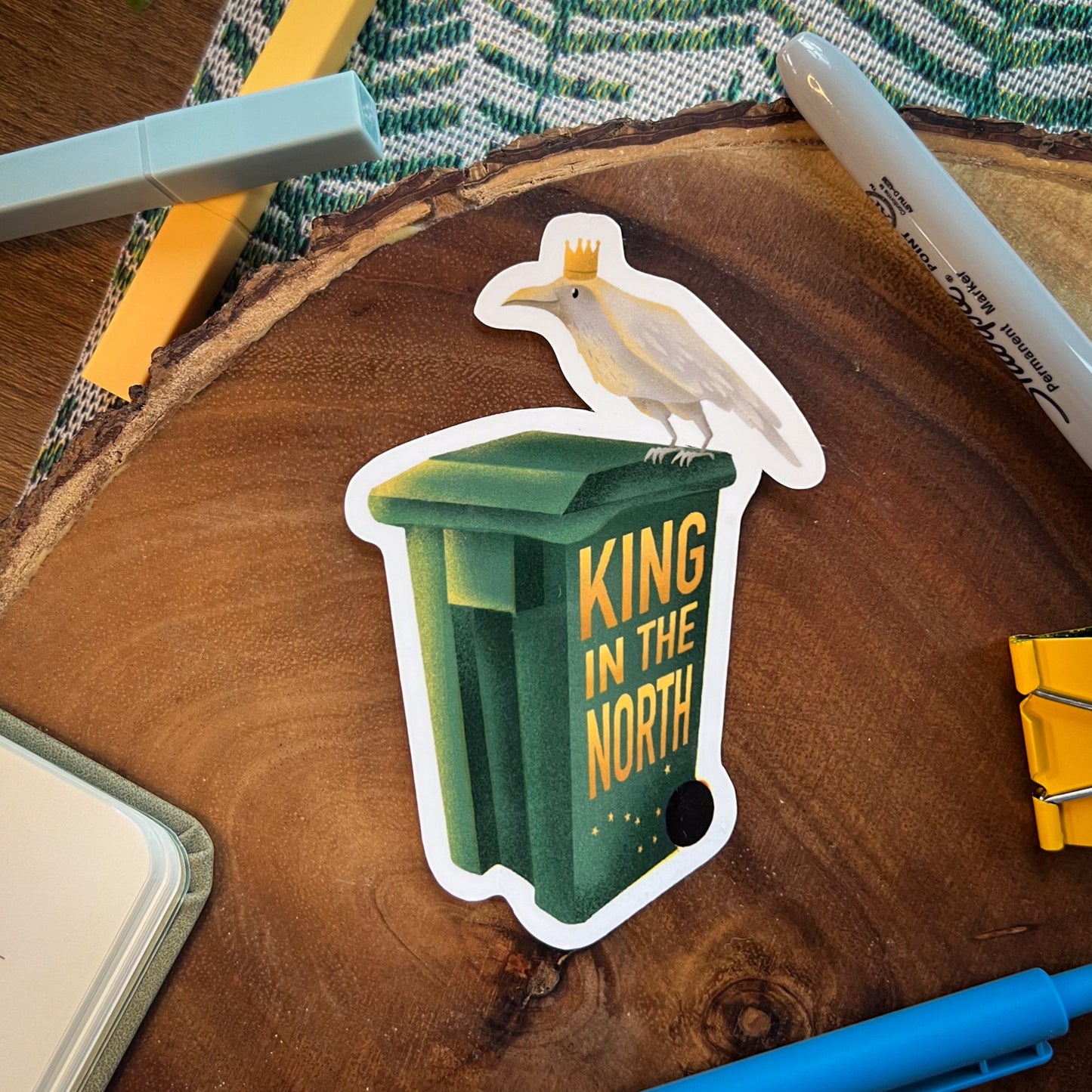 King of the North - Sticker (Large)