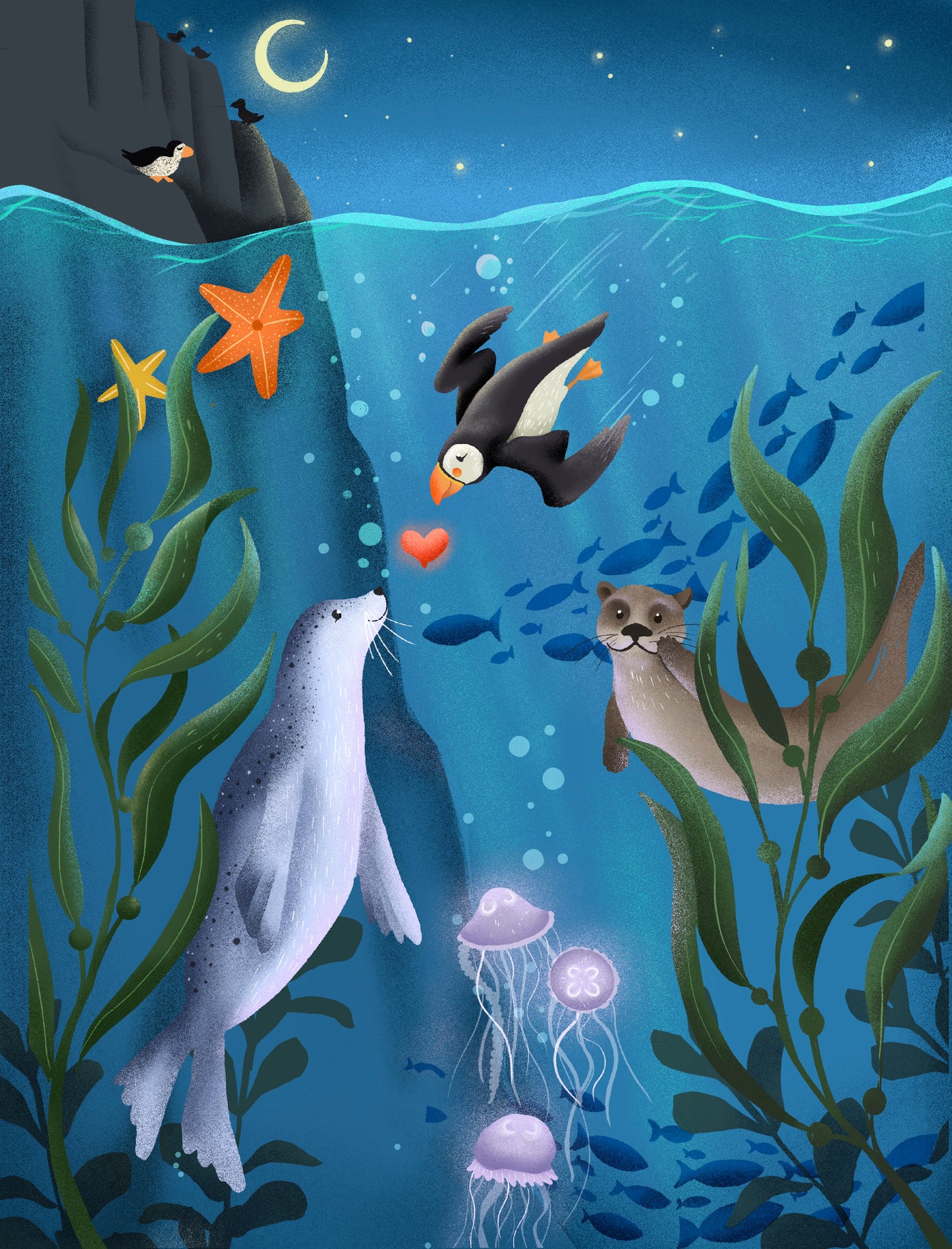 Unfathomable Friendship - Art Print