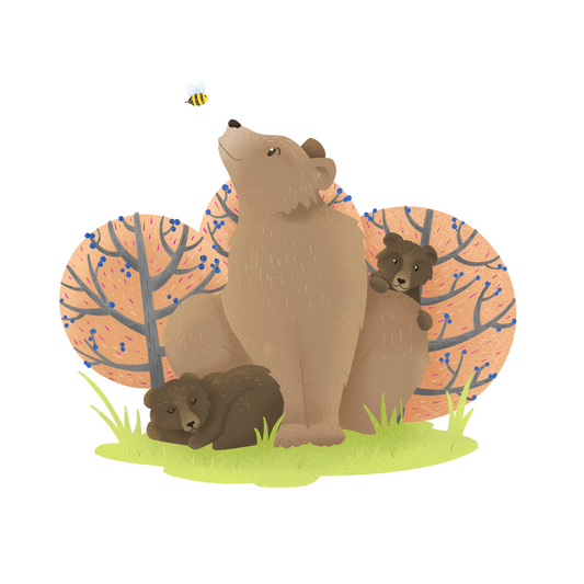 Mama Bear - Sticker (Large)