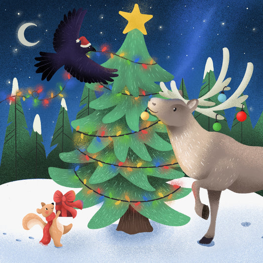 Wild Winter - Greeting Card