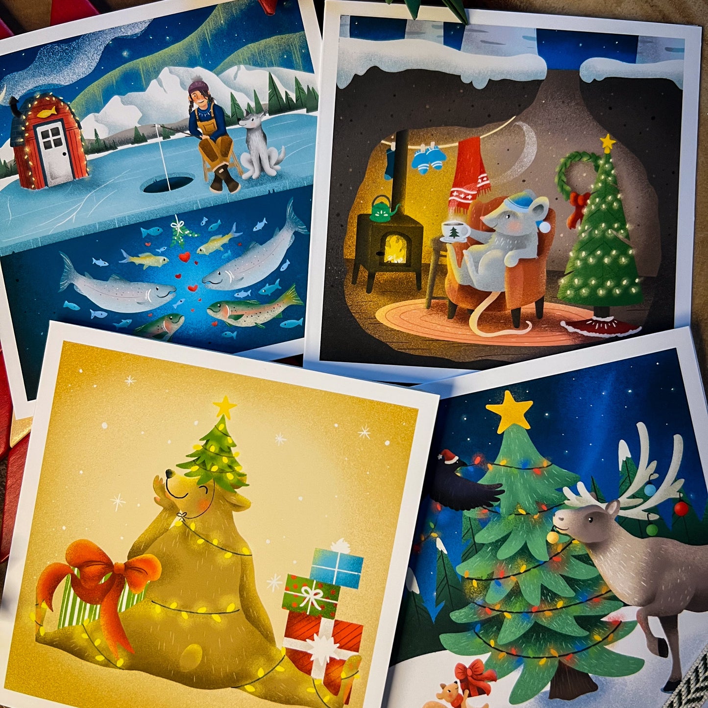 Christmas Card Variety 4-Pack