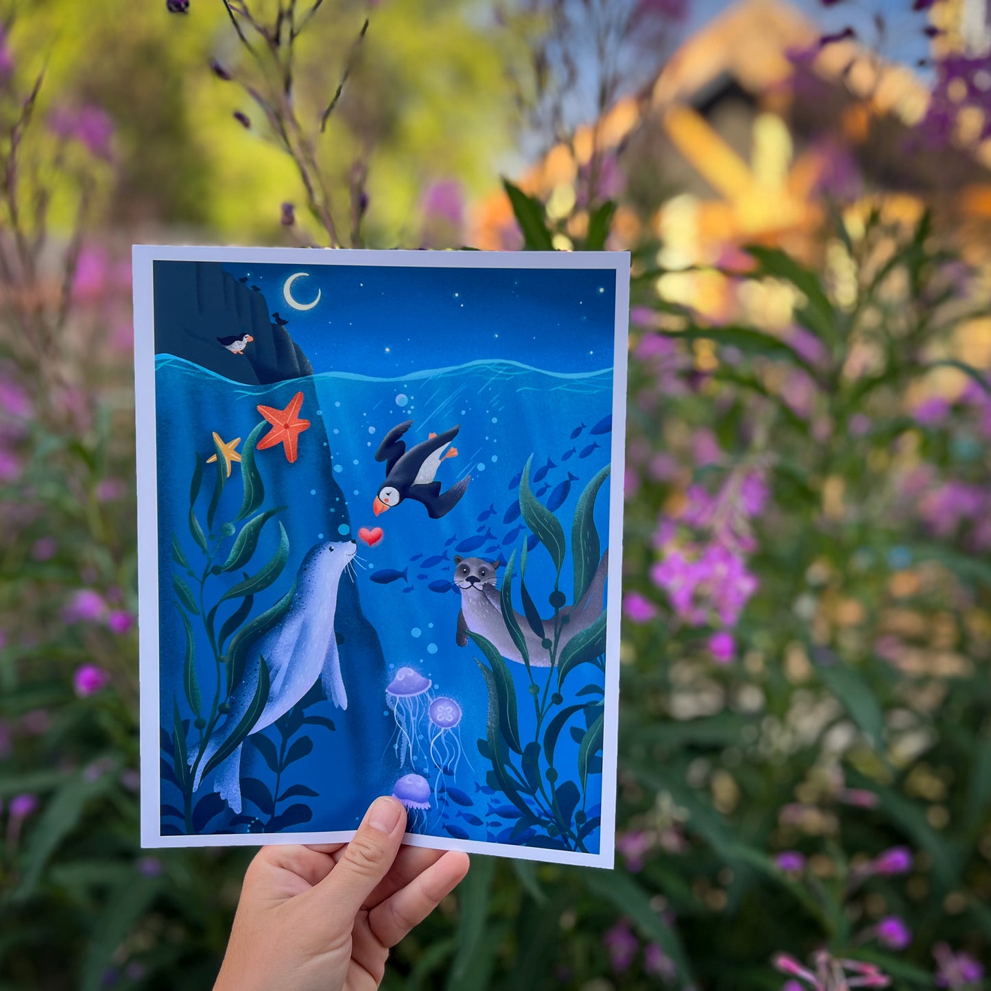 Unfathomable Friendship - Art Print