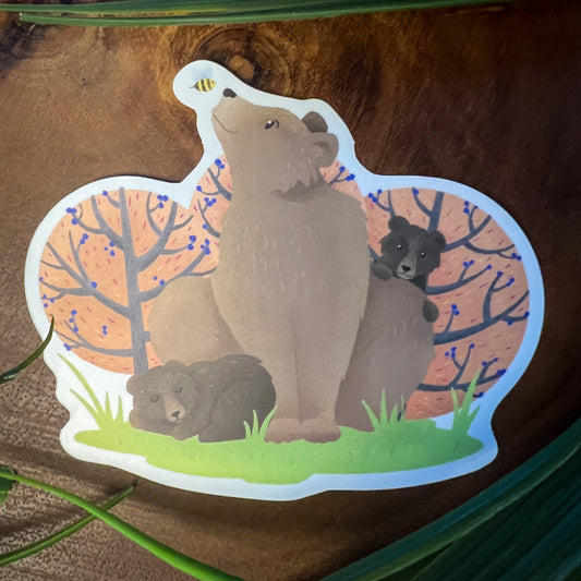 Mama Bear - Sticker (Large)